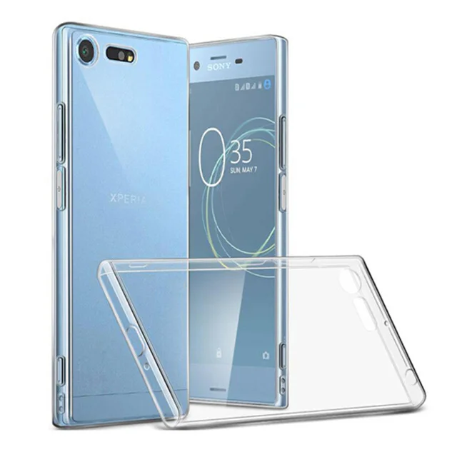 Полностью защищающий чехол для Sony Xperia Z3 Compact Mini прозрачный кристально Мягкий