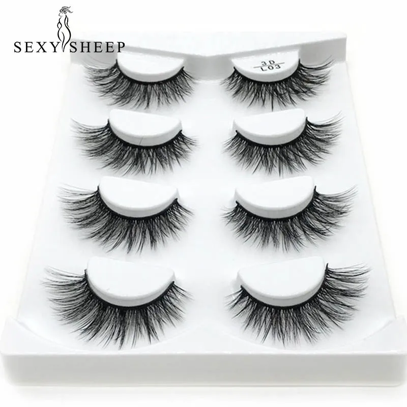 2/4/5 Pairs Natural False Eyelashes Fake Lashes Long Makeup 3D Mink Lashes Eyelash Extension Handmade Mink Eyelashes For Beauty
2/4/5 Pairs Natural False Eyelashes Fake Lashes Long Makeup 3D Mink Lashes Eyelash Extension Handmade Mink Eyelashes For Beauty