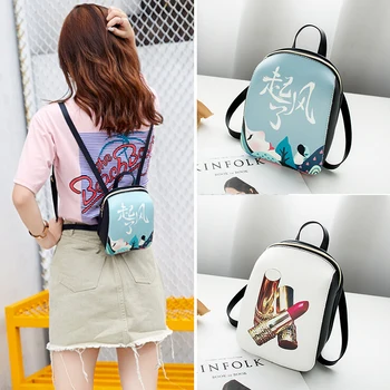 Backpack For Women Girls Mini Fashion Pattern Rucksack Lady's ell hone Bag Shoulder Travel Handbag Small Bags
Backpack For Women Girls Mini Fashion Pattern Rucksack Lady's ell hone Bag Shoulder Travel Handbag Small Bags