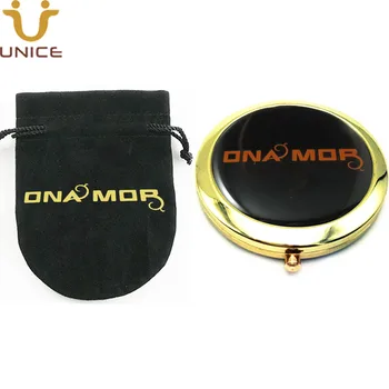 100pcs/lot Custom Your Logo Gold Color Compact Mirror Makeup Pocket Mirror & Customized Velvet Pouch Logo Golden Foldable Mirror
100pcs/lot Custom Your Logo Gold Color Compact Mirror Makeup Pocket Mirror & Customized Velvet Pouch Logo Golden Foldable Mirror