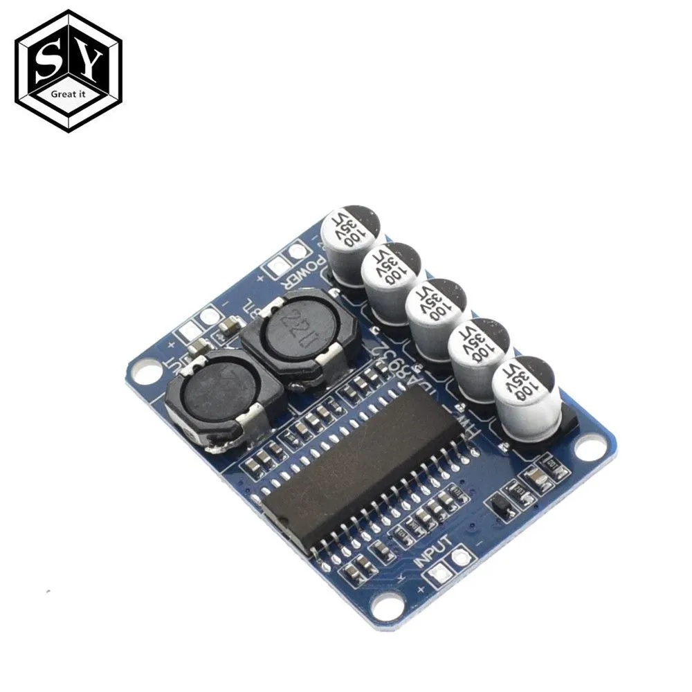 1PCS Great IT Digital power amplifier board module 35w mono amplifier module High-power TDA8932 low power consumption
1PCS Great IT Digital power amplifier board module 35w mono amplifier module High-power TDA8932 low power consumption
