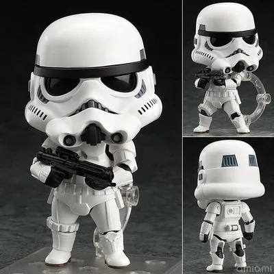 Anime Figurines Star Wars 7 Action Figure The Force Awakens 501# Nendoroid Stormtrooper PVC Doll Model Toy 4"10cm
Anime Figurines Star Wars 7 Action Figure The Force Awakens 501# Nendoroid Stormtrooper PVC Doll Model Toy 4"10cm