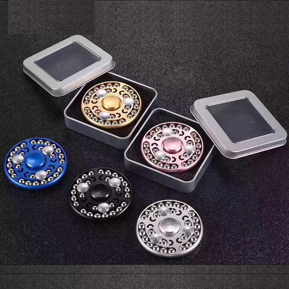 New 100pcs Twenty-seven beads Tri-Spinner EDC Hand Spinner Alloy Fidget Spinner Metal Adults child Anxiety Stress Toy Metal gift
New 100pcs Twenty-seven beads Tri-Spinner EDC Hand Spinner Alloy Fidget Spinner Metal Adults child Anxiety Stress Toy Metal gift