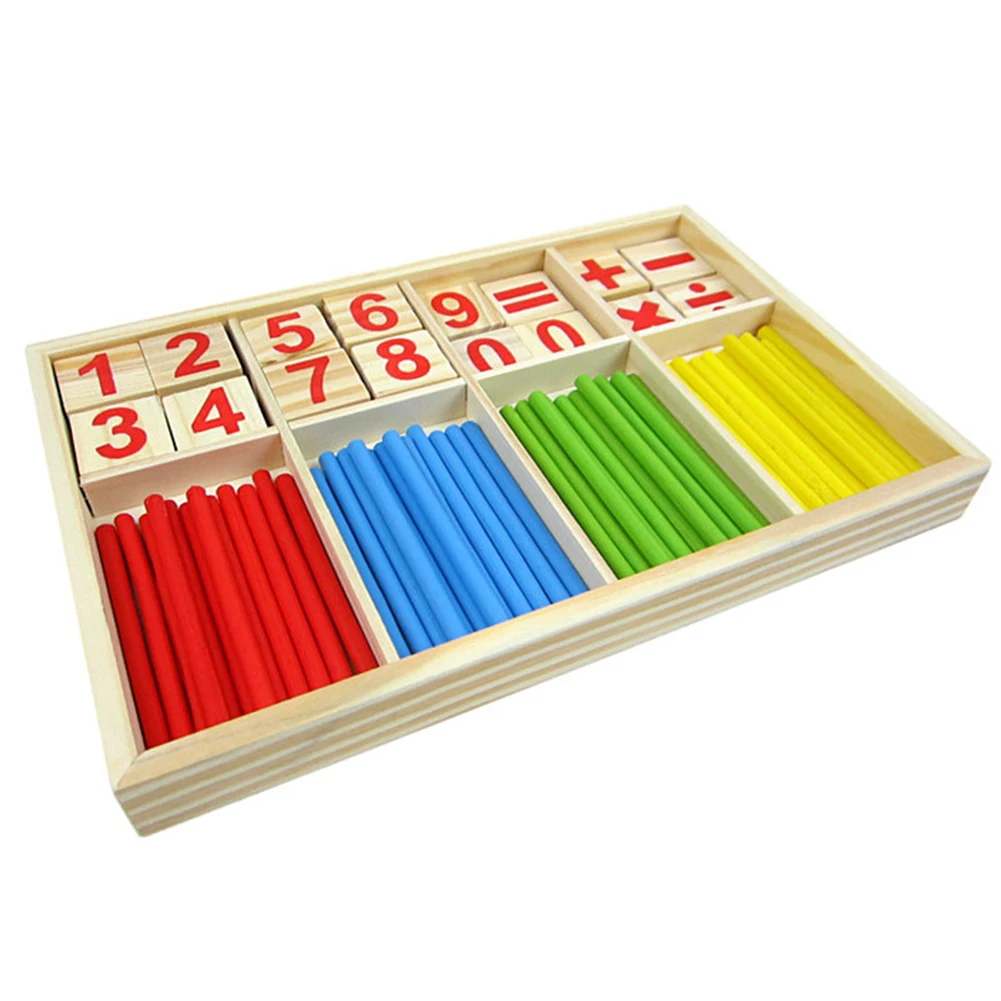Baby Counting Sticks Toy Educational Wooden Block Building Intelligence Blocks Montessori Mathematical Children Gift
Baby Counting Sticks Toy Educational Wooden Block Building Intelligence Blocks Montessori Mathematical Children Gift