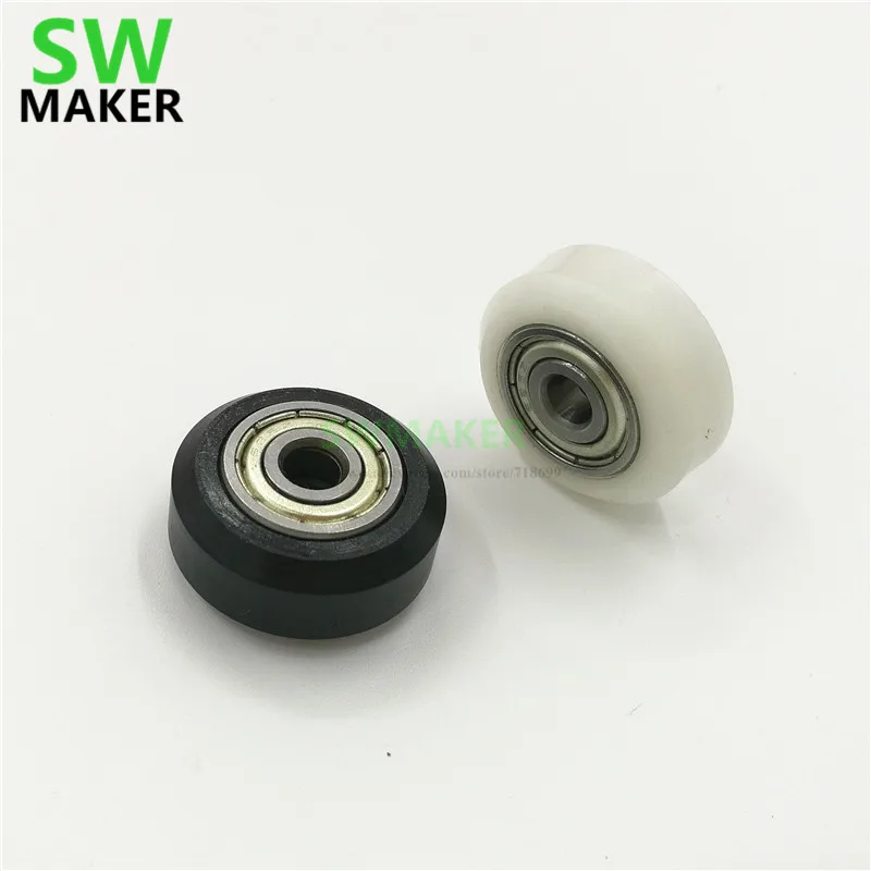 1pcs OX CNC DIY dual V wheels Solid V Delrin Wheel - V Slot Aluminium Linear Extrusion 5/8mm bore 3D printer parts black/white
1pcs OX CNC DIY dual V wheels Solid V Delrin Wheel - V Slot Aluminium Linear Extrusion 5/8mm bore 3D printer parts black/white