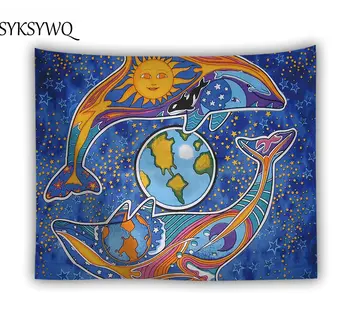 star psychedelic tapestry wall hanging drop shipping 3d dolphin map space tapestry mandala blanket
star psychedelic tapestry wall hanging drop shipping 3d dolphin map space tapestry mandala blanket