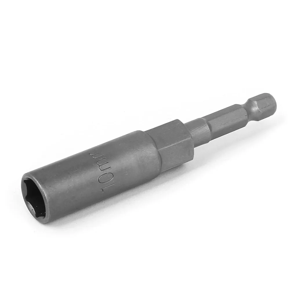 UXCELL H10 80mm Long 1/4" Shank 10mm Hex Socket Impact Nut Setter Driver Bit Adapter
UXCELL H10 80mm Long 1/4" Shank 10mm Hex Socket Impact Nut Setter Driver Bit Adapter