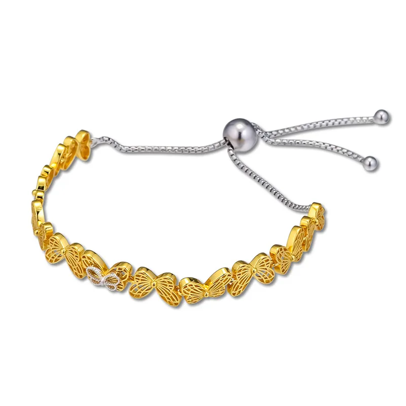 2019 Golden Shine Bracelets Jewelry Openwork Butterflies Sliding Bracelets for Women Fine Spring Adjust Chain Silver Jewelry DIY
2019 Golden Shine Bracelets Jewelry Openwork Butterflies Sliding Bracelets for Women Fine Spring Adjust Chain Silver Jewelry DIY