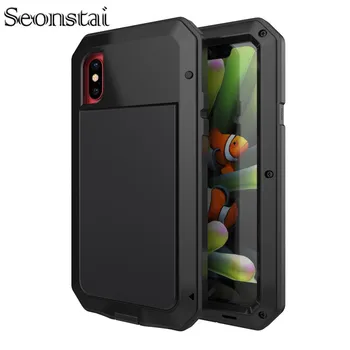 For iphone 8 Shockproof Aluminum Metal Case for iPhone X 7plus Armor Anti-knock Cases for iPhone 6s 6plus 5 5s Hard Iron Cover
For iphone 8 Shockproof Aluminum Metal Case for iPhone X 7plus Armor Anti-knock Cases for iPhone 6s 6plus 5 5s Hard Iron Cover