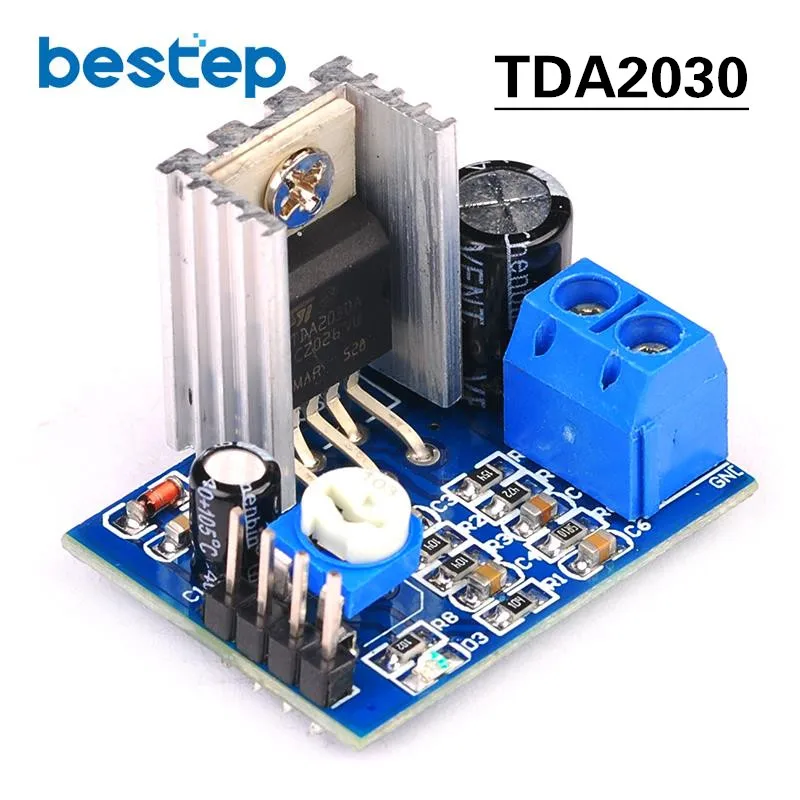 TDA2030 Module Power Supply TDA2030 Audio Amplifier Board Module TDA2030A 6-12V Single
TDA2030 Module Power Supply TDA2030 Audio Amplifier Board Module TDA2030A 6-12V Single