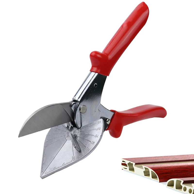 Multi Angle Scissors Pipe Cutter 45-135 Degree Mitre Siding Wire Trimming Cutter For Plastic PVC Trunking Shear Cutting Tools
Multi Angle Scissors Pipe Cutter 45-135 Degree Mitre Siding Wire Trimming Cutter For Plastic PVC Trunking Shear Cutting Tools