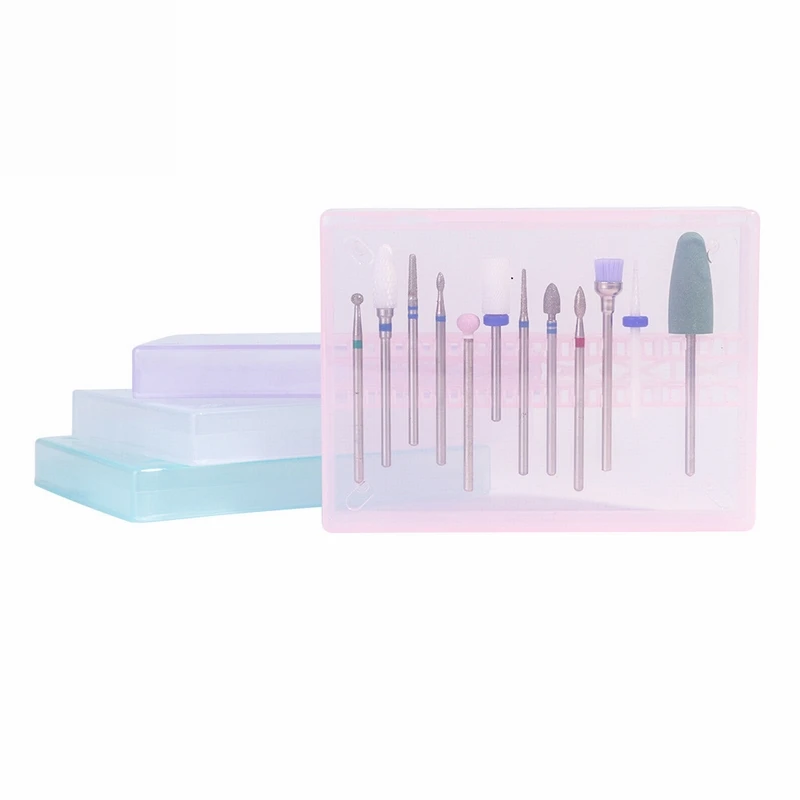 Urijk 14 Holes Portable Storage Box Mini Nail Tool Plastic Clear Manicure Tools Display Holder Nail Drill Files Organizer
Urijk 14 Holes Portable Storage Box Mini Nail Tool Plastic Clear Manicure Tools Display Holder Nail Drill Files Organizer