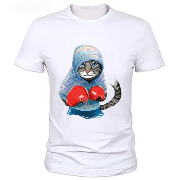Men's cats printed t-shirts Mode T-Shirt hommes t - shirt hommes chemises MMa Casual Slim multicolore chat impression
Men's cats printed t-shirts Mode T-Shirt hommes t - shirt hommes chemises MMa Casual Slim multicolore chat impression
