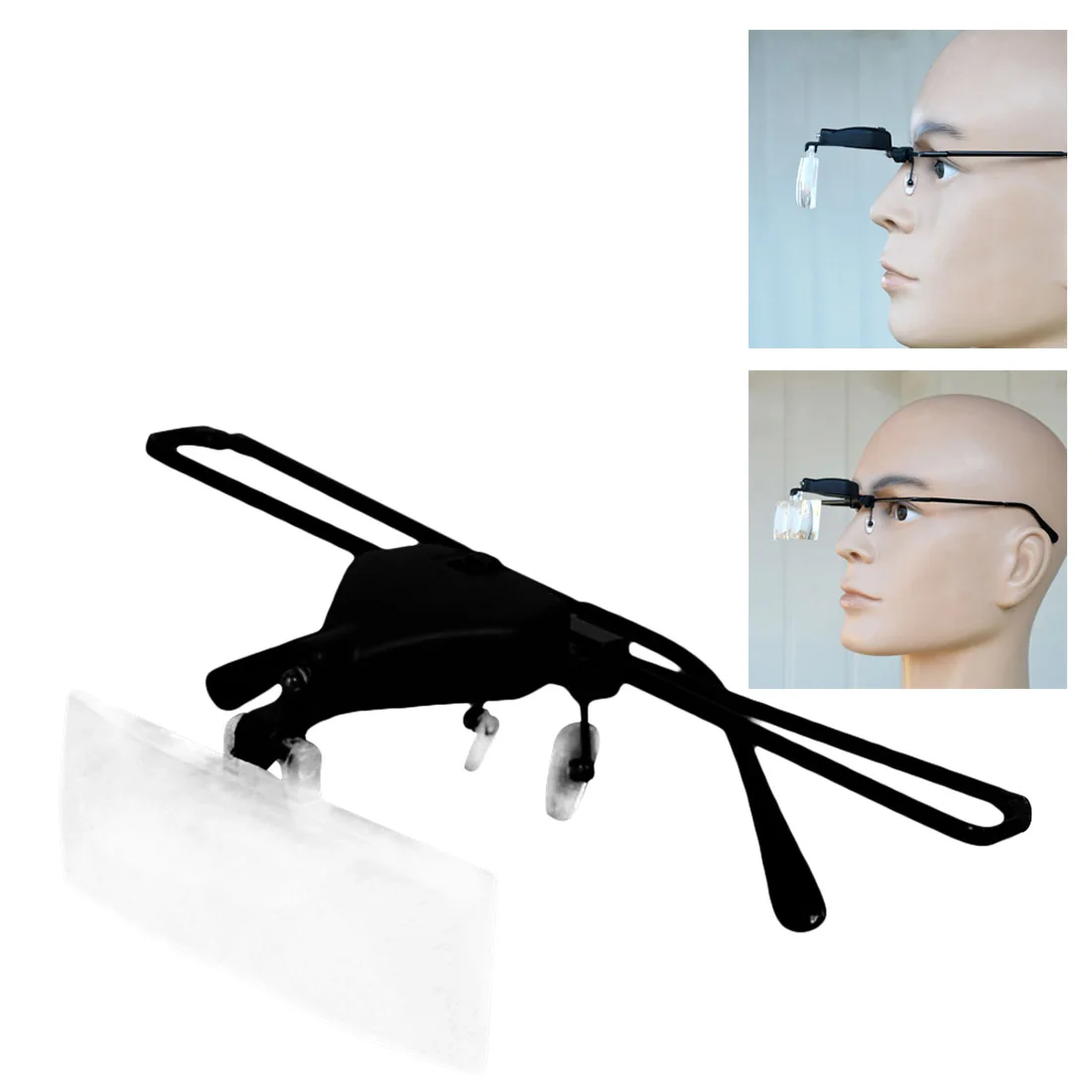 LED Magnifier Magnifying Glass Adjustable Eyelash Extension Light Spec Glasses Hands Free For Reading
LED Magnifier Magnifying Glass Adjustable Eyelash Extension Light Spec Glasses Hands Free For Reading