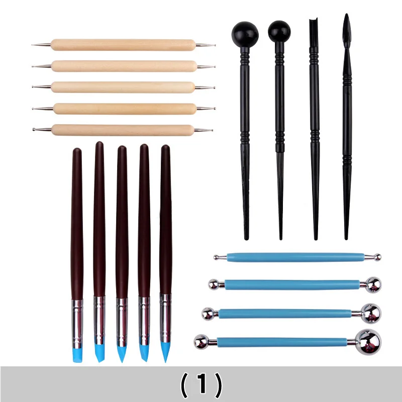 1Set Wood Handle Pottery Set Pottery Tools Smoothing Polymer Shapers Rock Painting Kit Wax Carving Sculpt Pottery Clay
1Set Wood Handle Pottery Set Pottery Tools Smoothing Polymer Shapers Rock Painting Kit Wax Carving Sculpt Pottery Clay