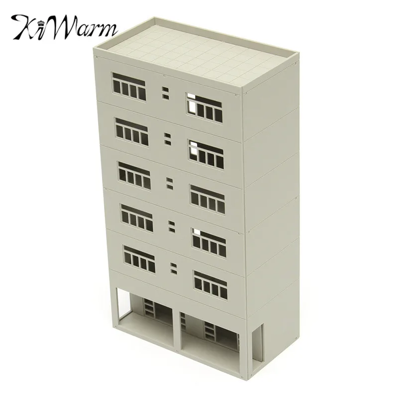 KiWarm New 1/87 White Models Modern 6-Story Business Office N Scale FOR Outland Models Train Railway Layout Building Ornament
KiWarm New 1/87 White Models Modern 6-Story Business Office N Scale FOR Outland Models Train Railway Layout Building Ornament