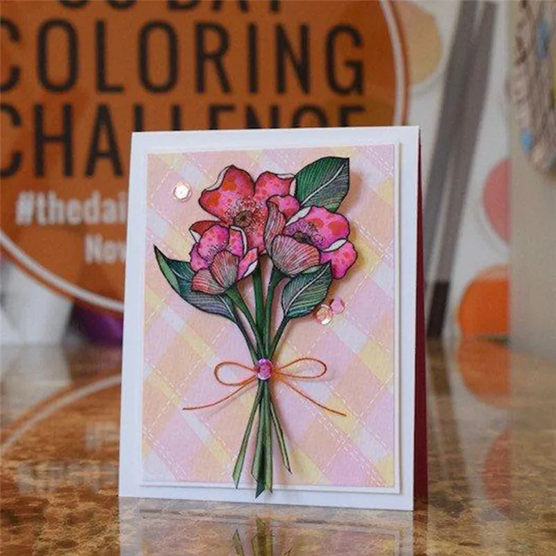 GJCrafts Flower Stamp and Die Sets for Album Embossing Paper Cards Making Decoration Scrapingbook Crafts Dies Stamps with Dies
GJCrafts Flower Stamp and Die Sets for Album Embossing Paper Cards Making Decoration Scrapingbook Crafts Dies Stamps with Dies