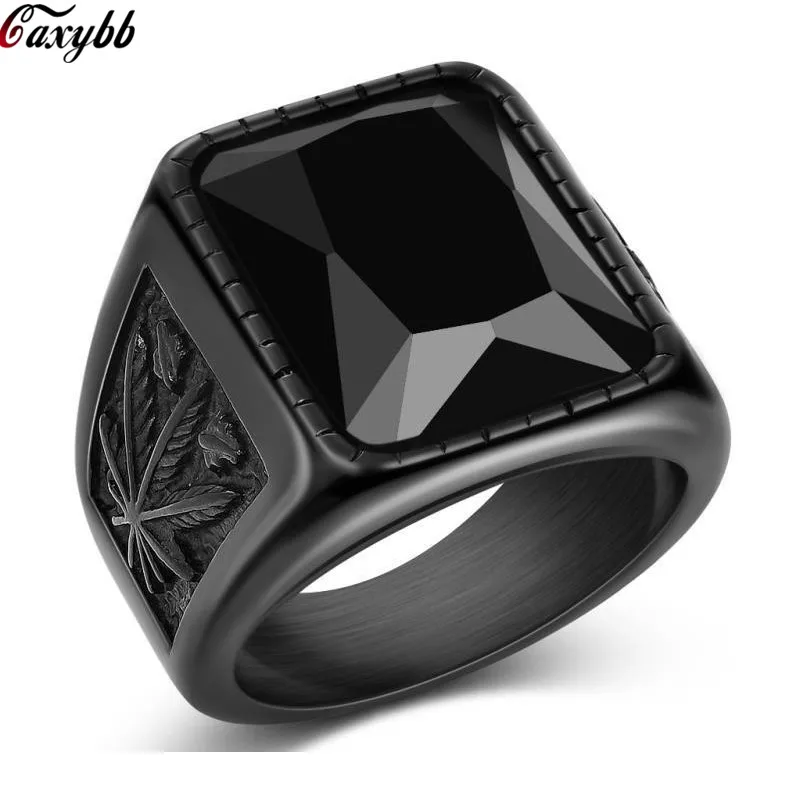 Men Hip Hop Ring 316L Stainless Steel Black/Red Crystal Stone Rings Rock Gothic Fashion Male Boho Jewelry US SIZE 7-13
Men Hip Hop Ring 316L Stainless Steel Black/Red Crystal Stone Rings Rock Gothic Fashion Male Boho Jewelry US SIZE 7-13