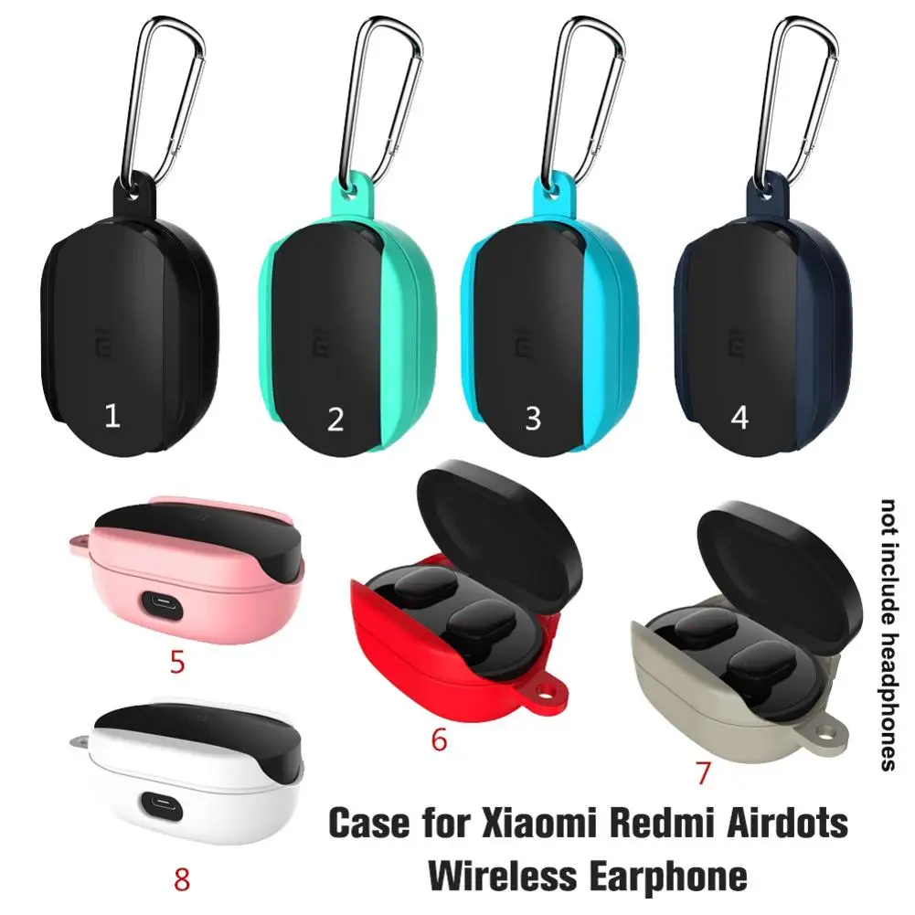 2019 Anti-shock Silicone Protective Case Cover For Xiaomi Redmi Airdots Wireless Earphone Charging Case Box Earphone Accessories
2019 Anti-shock Silicone Protective Case Cover For Xiaomi Redmi Airdots Wireless Earphone Charging Case Box Earphone Accessories