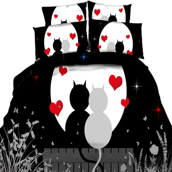 yeeKin 3D Printed Creative Design Super Cute Pet Cat Bedding Set Cats Collection Duvet Cover Boys and Girls Bed Set 
yeeKin 3D Printed Creative Design Super Cute Pet Cat Bedding Set Cats Collection Duvet Cover Boys and Girls Bed Set