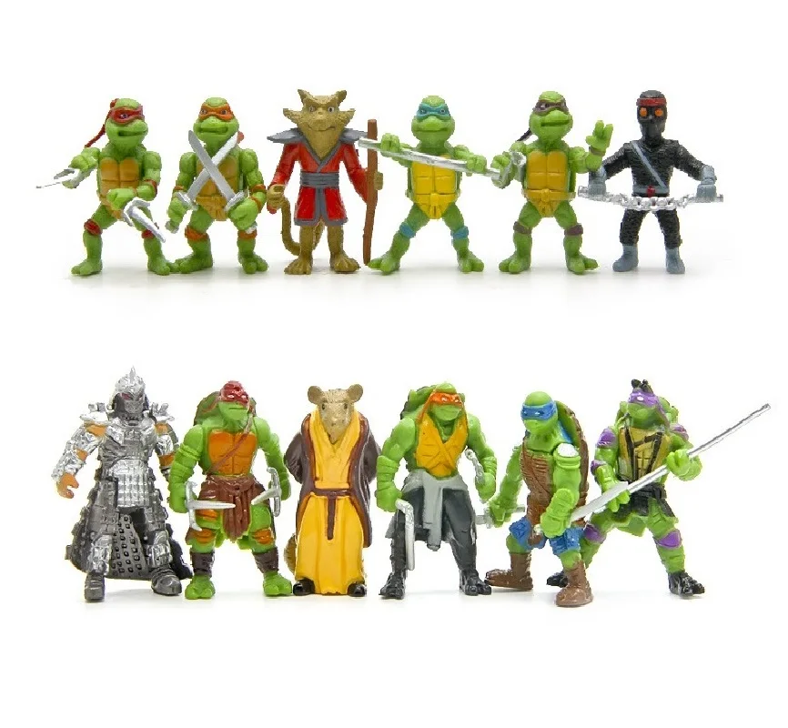 6pcs/set Turtle Action Figure Doll Toy Super Warrior Turtle and Mouse Teacher Turban Turtle Mini Figurine Deco for Home&Party
6pcs/set Turtle Action Figure Doll Toy Super Warrior Turtle and Mouse Teacher Turban Turtle Mini Figurine Deco for Home&Party