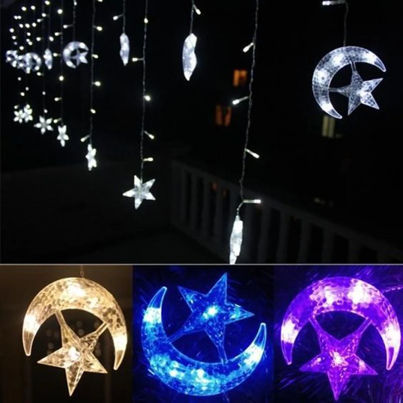 Cyuan EID Mubarak Led Light Strip Star Led Lights Decor EID Party Supplies Ramadan Decoration Muslim Islam Decor Party Favors
Cyuan EID Mubarak Led Light Strip Star Led Lights Decor EID Party Supplies Ramadan Decoration Muslim Islam Decor Party Favors