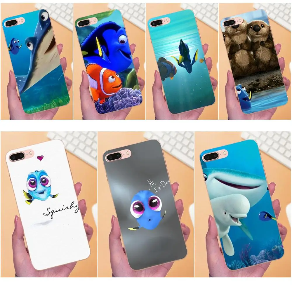 For Galaxy A3 A5 A7 On5 On7 2015 2016 2017 Grand Alpha G850 Core2 Prime S2 I9082 Soft TPU Cases Anime Finding Dory | Мобильные