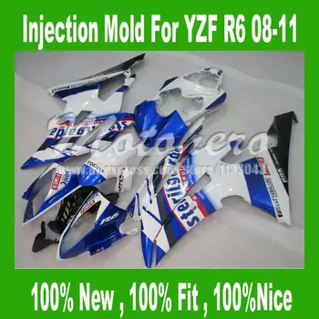 Injection for Yamaha YZF R6 2008 2009 2010 2011 YZFR6 08 09 10 11 YZF600 R6 08 09 10 11 fairing kits YZF-R6 blue white #29cc1
Injection for Yamaha YZF R6 2008 2009 2010 2011 YZFR6 08 09 10 11 YZF600 R6 08 09 10 11 fairing kits YZF-R6 blue white #29cc1