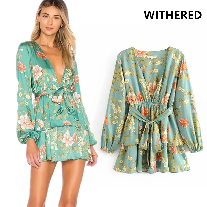 Withered high street bohemian floral printing stain dress women vestidos vestidos de fiesta de noche mini dress party dress
Withered high street bohemian floral printing stain dress women vestidos vestidos de fiesta de noche mini dress party dress