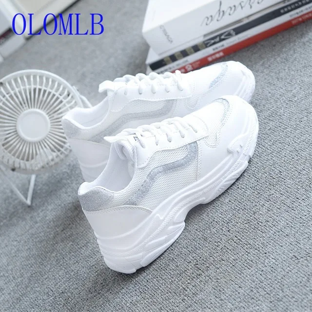 OLOMLB New Women Sneakers Fashion Casual Shoes Woman Comfortable Breathable White Flats Female Platform Sneakers Chaussure Femme
OLOMLB New Women Sneakers Fashion Casual Shoes Woman Comfortable Breathable White Flats Female Platform Sneakers Chaussure Femme