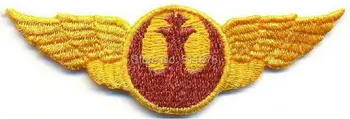 3" STAR WARS REBEL ALLIANCE WING TV Movie Film Applique Costume Embroidered iron on patch Badge
3" STAR WARS REBEL ALLIANCE WING TV Movie Film Applique Costume Embroidered iron on patch Badge