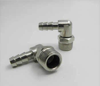 tube size 10mm-3/8 PT thread pneumatic male brass hose barbed fittings