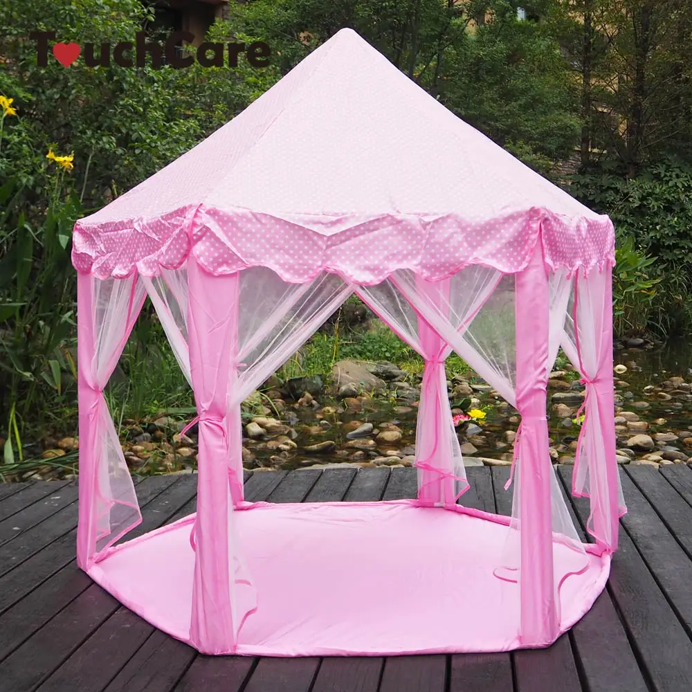 TouchCare Six Angle Pink Princess Castle Gauze Tent House Girl Children Large Indoor Outdoor Toy Game House Kids Ball Play Tents
TouchCare Six Angle Pink Princess Castle Gauze Tent House Girl Children Large Indoor Outdoor Toy Game House Kids Ball Play Tents