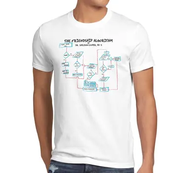 Sheldon Friendship Algorithm T-Shirt Big Cooper Bang Freundschaft Theory Formel T Shirt Men Funny Tee Shirts Short Sleeve
Sheldon Friendship Algorithm T-Shirt Big Cooper Bang Freundschaft Theory Formel T Shirt Men Funny Tee Shirts Short Sleeve