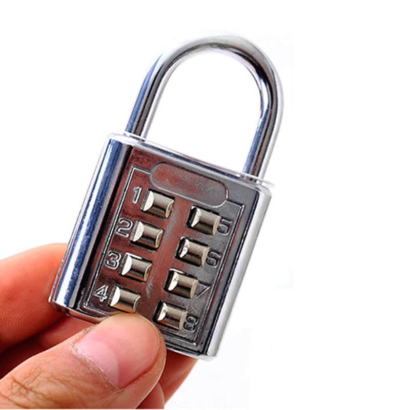 4 Digit Push Button Luggage Travel Code Lock Combination Padlock Travel Accessories
4 Digit Push Button Luggage Travel Code Lock Combination Padlock Travel Accessories