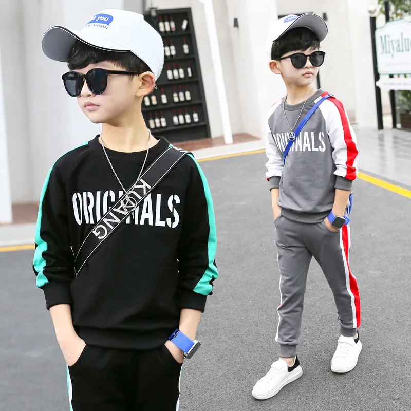 Children Clothing Sets Autumn Spring Teenager Sports Suits School Boys Clothes Sets 2019 Hoody+pants For Kids
Children Clothing Sets Autumn Spring Teenager Sports Suits School Boys Clothes Sets 2019 Hoody+pants For Kids