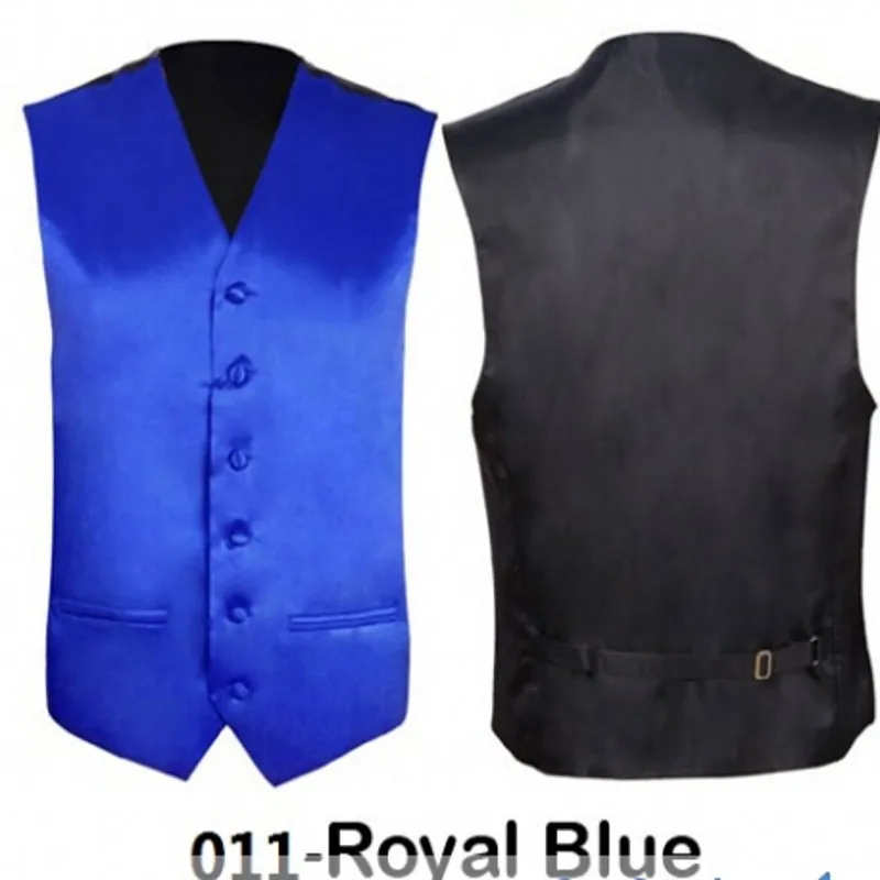 New Royal Blue Mens Slim Fit Coletes Homem Vest Sleeveless Wedding Groomsmen Formal Waistcoat Groom Solid Color
New Royal Blue Mens Slim Fit Coletes Homem Vest Sleeveless Wedding Groomsmen Formal Waistcoat Groom Solid Color