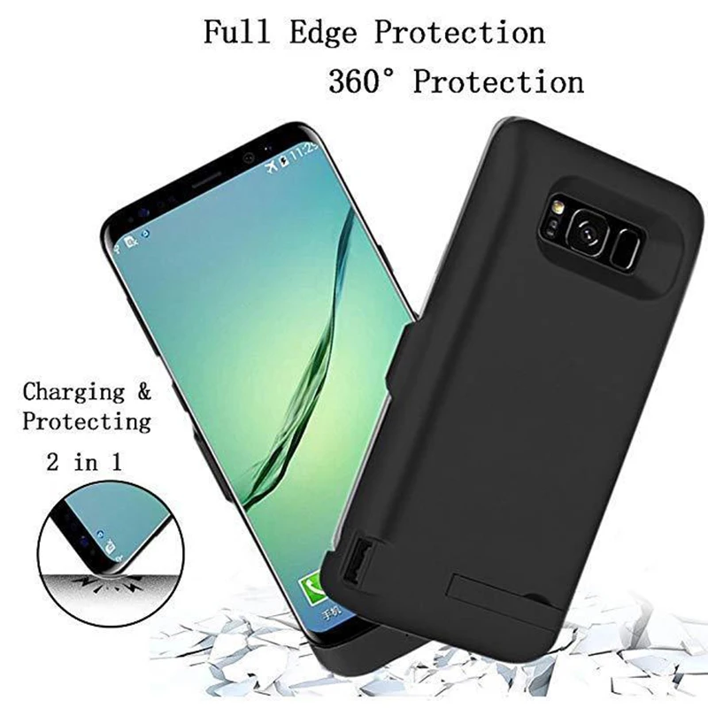 High Quality! 6500mAh 2 in1 External Battery Backup Case Power Bank For Samsung Galaxy S8 Plus
High Quality! 6500mAh 2 in1 External Battery Backup Case Power Bank For Samsung Galaxy S8 Plus