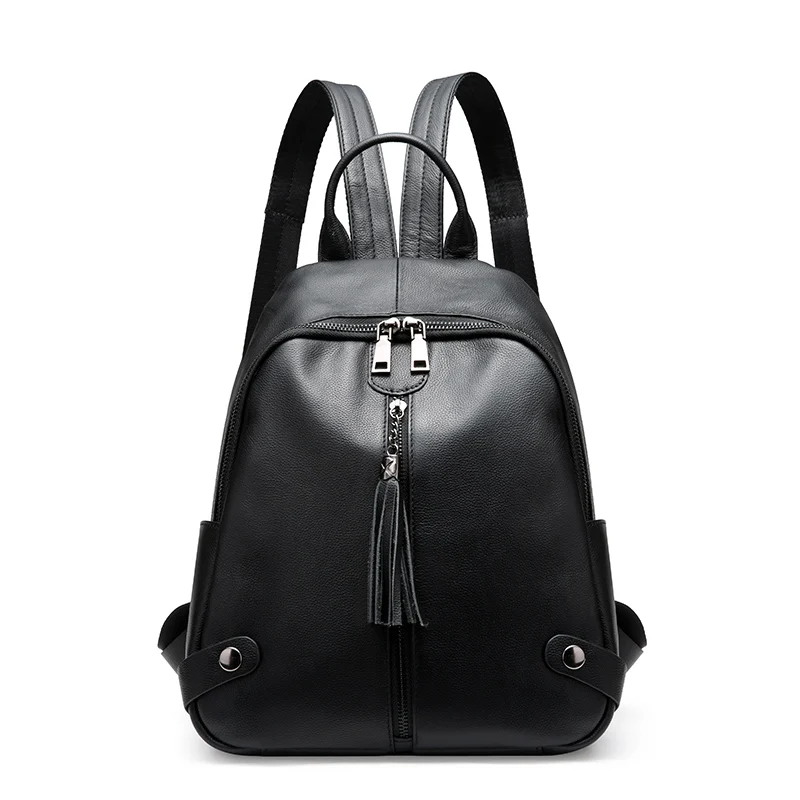 Ms. new leather backpack First layer leather tide leisure Japan and South Korea version of the wild fringed bags
Ms. new leather backpack First layer leather tide leisure Japan and South Korea version of the wild fringed bags