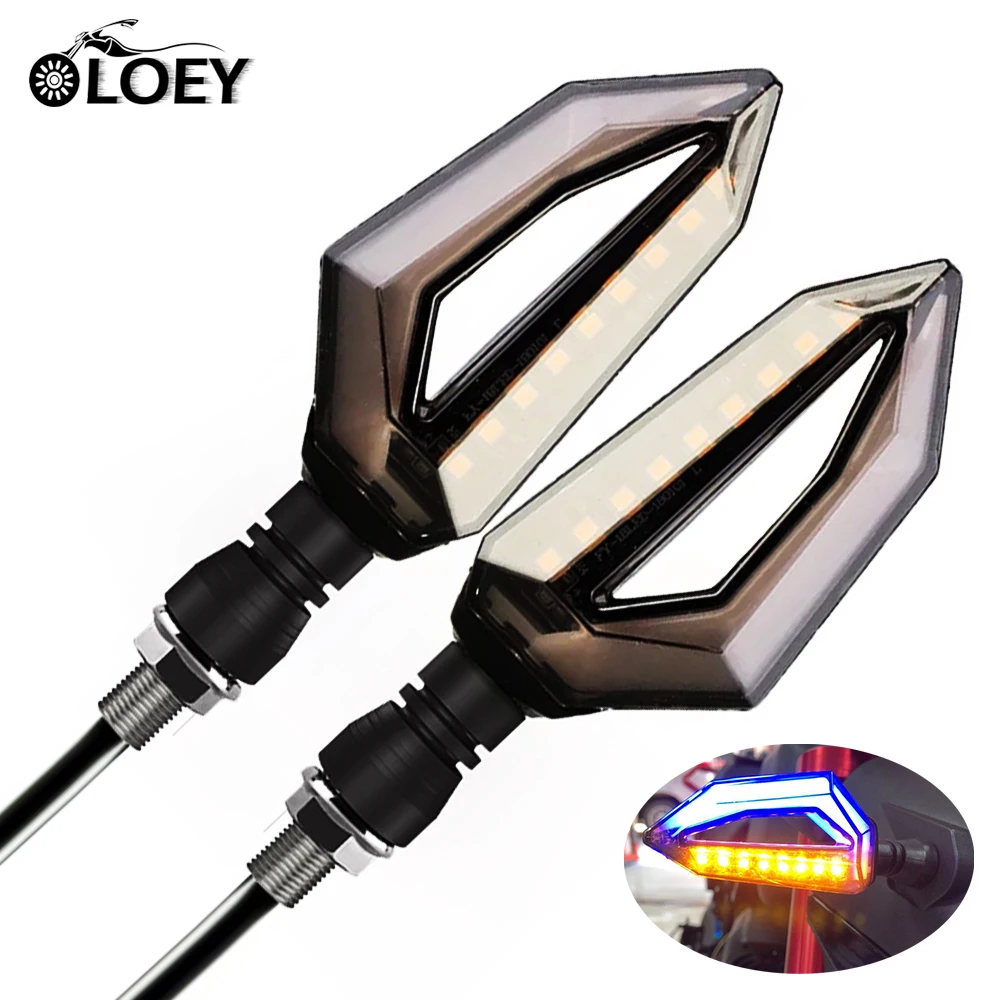 OLOEY Indicators Blinker 12V Motorcycle LED Turn Signal Light Amber Lamp Left Right Yellow Blue Color Lighting Moto Turn Signals
OLOEY Indicators Blinker 12V Motorcycle LED Turn Signal Light Amber Lamp Left Right Yellow Blue Color Lighting Moto Turn Signals
