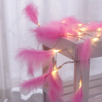 LED String Lights with Feather Fairy Handmade New Year Bar Room Window Wedding Festive Holiday Lamp with Battery powered
LED String Lights with Feather Fairy Handmade New Year Bar Room Window Wedding Festive Holiday Lamp with Battery powered