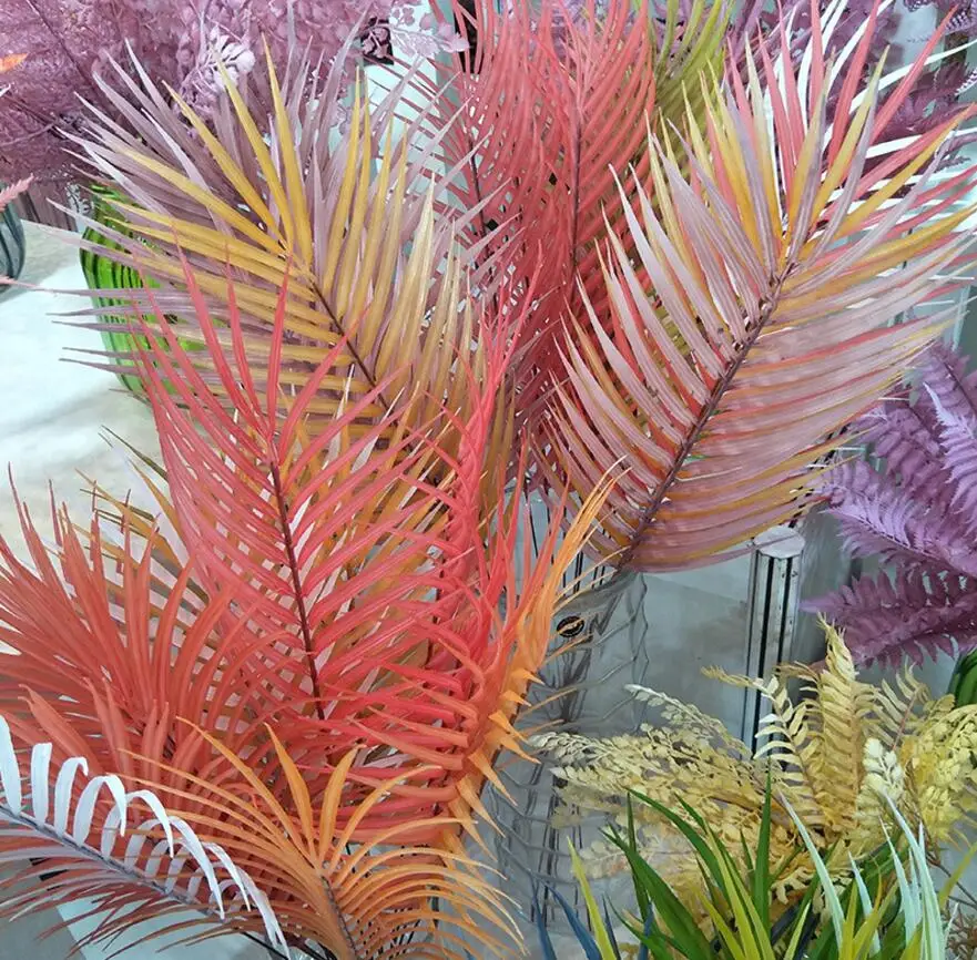 100pcs 90cm Artificial Butterfly Palm Areca palm Leaves For Craft Wedding Bridal Bouquet Home Office Wreath Decoration
100pcs 90cm Artificial Butterfly Palm Areca palm Leaves For Craft Wedding Bridal Bouquet Home Office Wreath Decoration