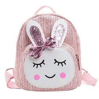 2019 New Fashion High Quality Children Girls Babbit Bag Faux Leather + Straw School Bookbag Travel Backpack Rucksack Zipper
2019 New Fashion High Quality Children Girls Babbit Bag Faux Leather + Straw School Bookbag Travel Backpack Rucksack Zipper