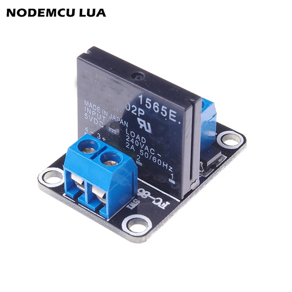 1 Channel Solid State Relay G3MB-202P DC-AC PCB SSR In 5V DC Out 240V AC 2A Relay Module for arduino diy kit
1 Channel Solid State Relay G3MB-202P DC-AC PCB SSR In 5V DC Out 240V AC 2A Relay Module for arduino diy kit