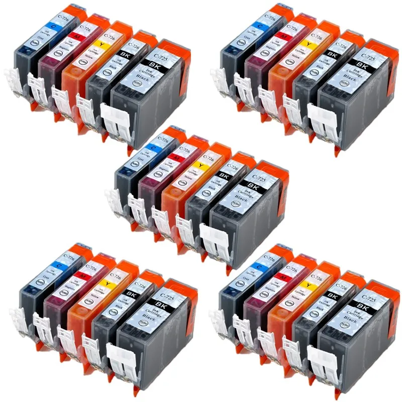 5 шт., картриджи для принтера canon PIXMA IP4870 IP4970 IX6560 MG5170 MG5270 MG5370 MX717 MX887 MX897
5 шт., картриджи для принтера canon PIXMA IP4870 IP4970 IX6560 MG5170 MG5270 MG5370 MX717 MX887 MX897