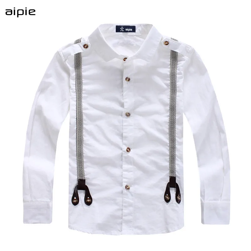 Children's Shirts Classic Strap design England Style Cotton 100% Long-sleeved Kids Boy's Shirts Clothing
Children's Shirts Classic Strap design England Style Cotton 100% Long-sleeved Kids Boy's Shirts Clothing