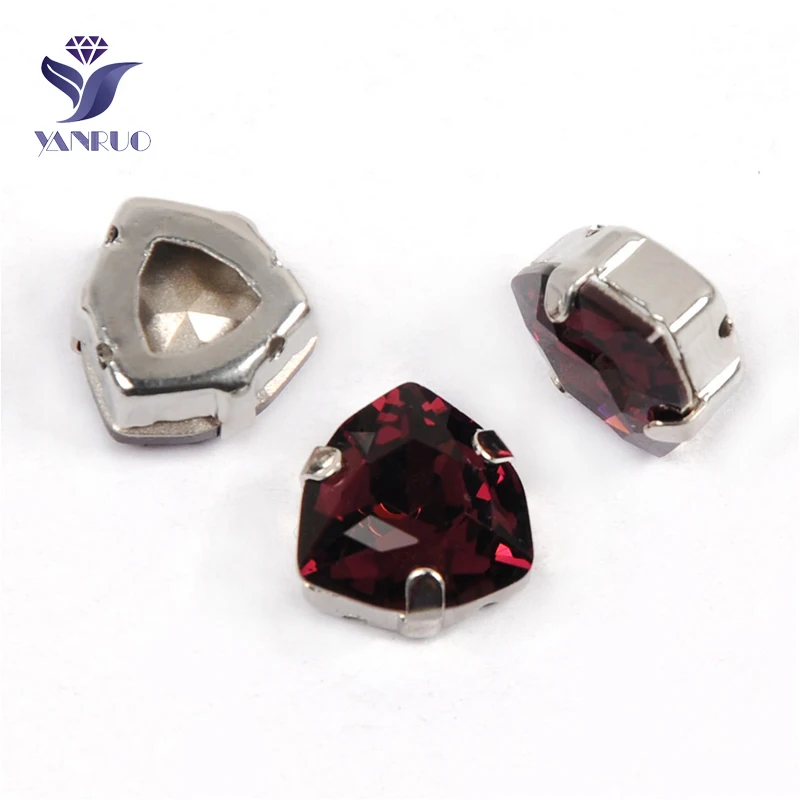 YANRUO 4706 All Sizes Amethyst Trilliant Sew On Rhinestones Crystal Glass Strass Pointed Back Stones For Needlework
YANRUO 4706 All Sizes Amethyst Trilliant Sew On Rhinestones Crystal Glass Strass Pointed Back Stones For Needlework