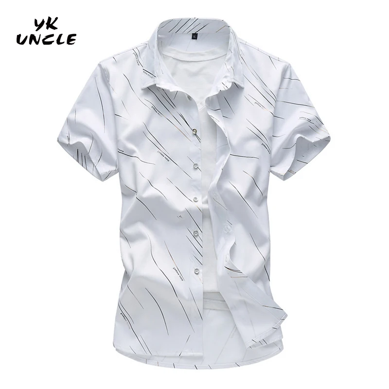 YK UNCLE Brand Clothing New Arrival Summer Gold Lines Print Casual Shirts Short Sleeve Men Shirt Camisa Plus Size M-5XL 6XL 7XL
YK UNCLE Brand Clothing New Arrival Summer Gold Lines Print Casual Shirts Short Sleeve Men Shirt Camisa Plus Size M-5XL 6XL 7XL