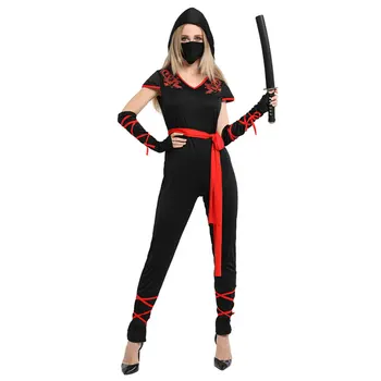 Adult Women Deadly Ninja Warrior Costume Fantasia Halloween Carnival Mardi Gras Party Dress
Adult Women Deadly Ninja Warrior Costume Fantasia Halloween Carnival Mardi Gras Party Dress