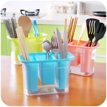Kitchen Tools Chopsticks Barrels Kitchen Drainage Tableware Candy Colors Plastic Chopsticks /Knife/Fork Cages Storage Boxes
Kitchen Tools Chopsticks Barrels Kitchen Drainage Tableware Candy Colors Plastic Chopsticks /Knife/Fork Cages Storage Boxes